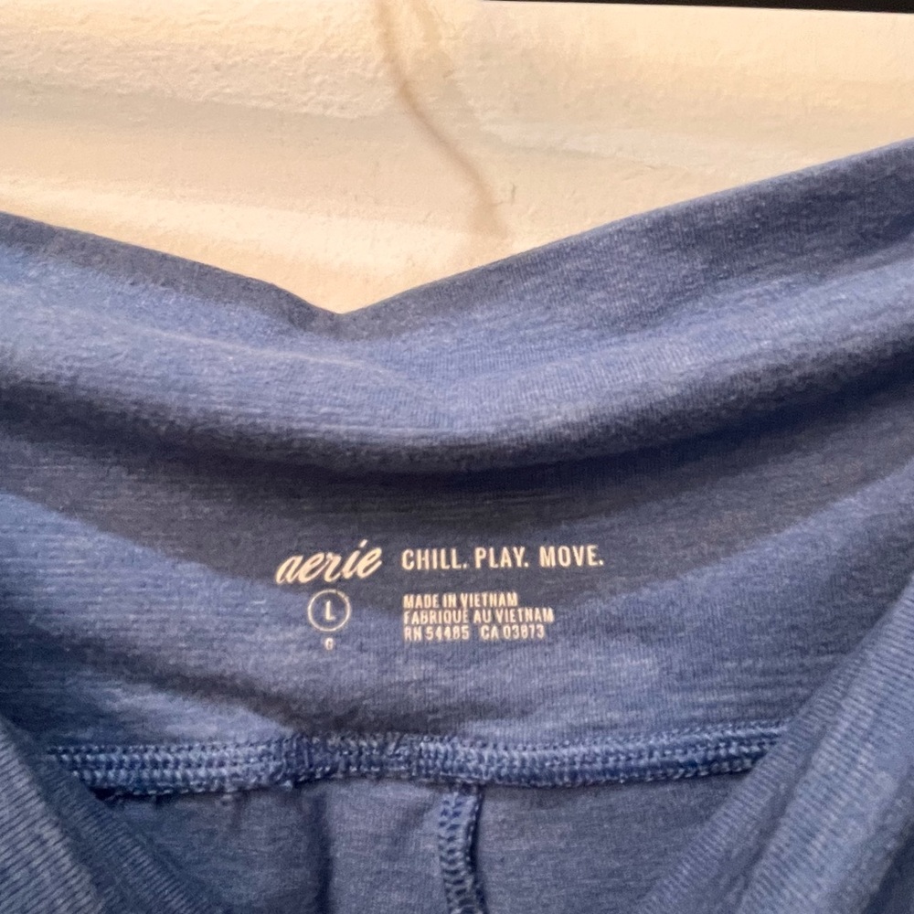 Aerie Navy Blue Leggings - Picture 2 of 6